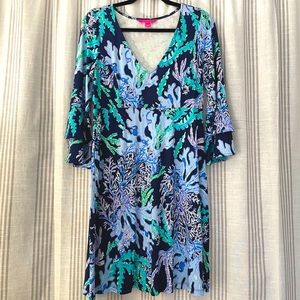 Lilly Pulitzer Flounce Sleeve Dress